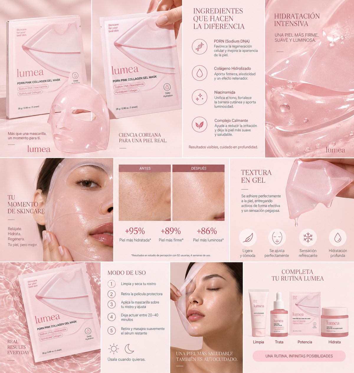 PDRN Pink Collagen Gel Mask